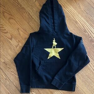 “Hamilton” Kids Black Hoodie, size small